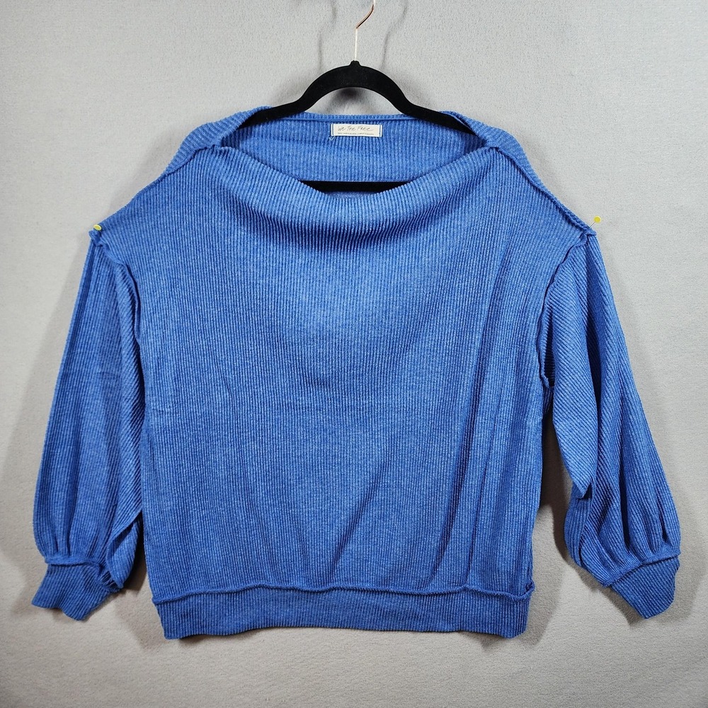 We‎ The Free Sweater Womens Small Dolman Sleeve Ribbed Pullover Lightweight Top